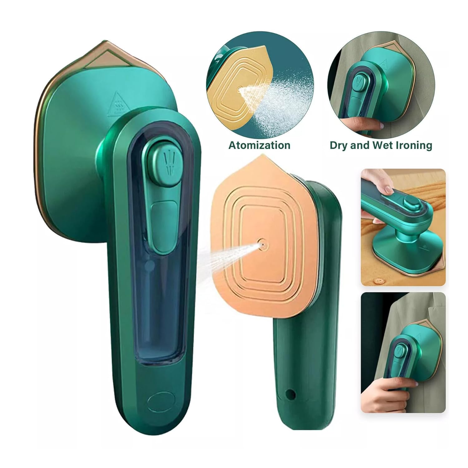 Portable Handheld Iron & Travel Steamer – Fast, Compact & Powerful