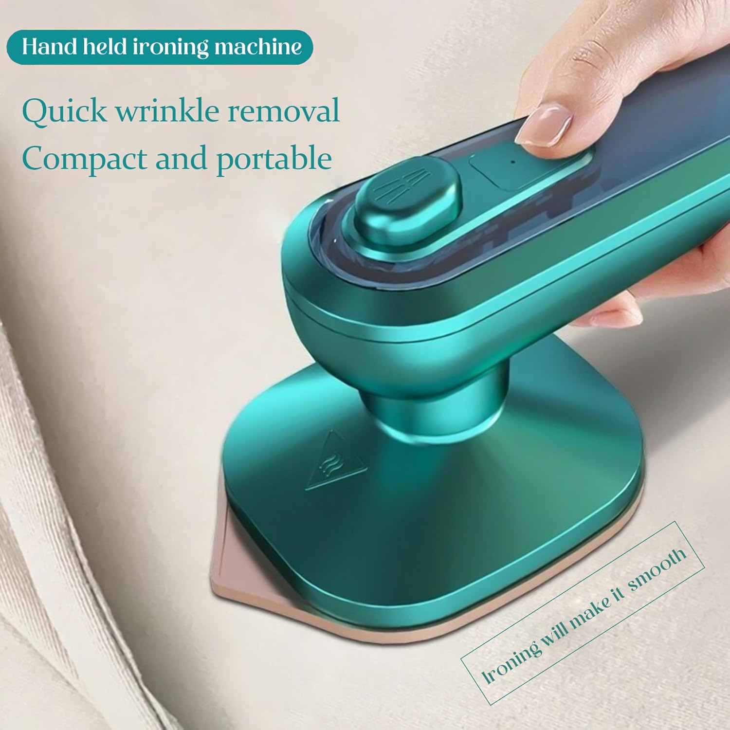 Portable Handheld Iron & Travel Steamer – Fast, Compact & Powerful