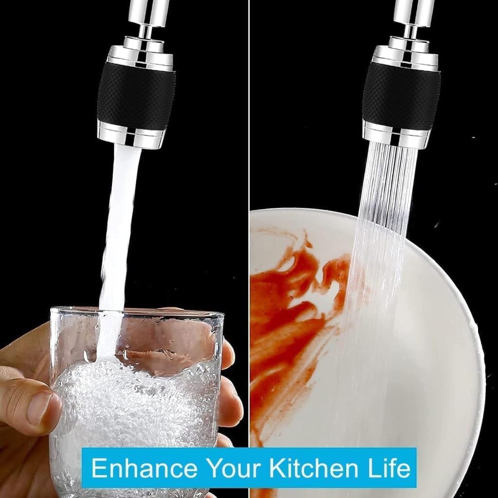 3 Modes Kitchen Sink Faucet – Adjustable & High-Pressure Water Flow
