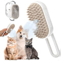 Steam Brush for Dog/Cat - Gentle Grooming with Deep Cleaning Power