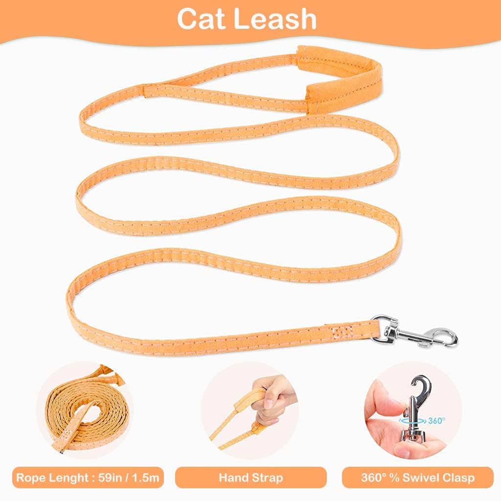 Cat Harness with Leash – Adjustable, Secure & Ultra-Comfortable